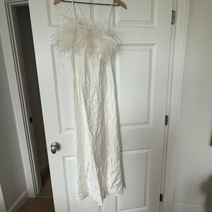 Art Dealer Bride Slip Dress